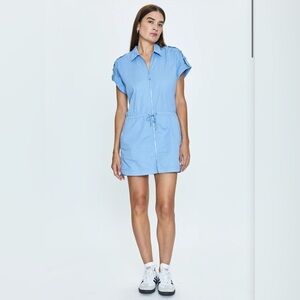 Pistola Meg Dress in Eggshell Blue